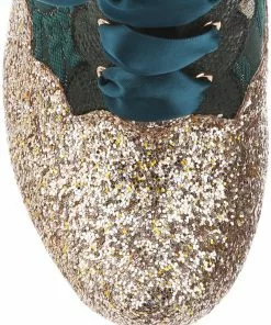 New In Irregular Choice Fancy A Cuppa Glitter 40's Ankle Boots Green 12 New In Irregular Choice Fancy A Cuppa Glitter 40's Ankle Boots Green