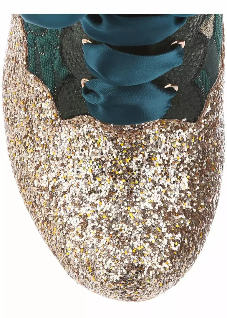 New In Irregular Choice Fancy A Cuppa Glitter 40's Ankle Boots Green 7 New In Irregular Choice Fancy A Cuppa Glitter 40's Ankle Boots Green