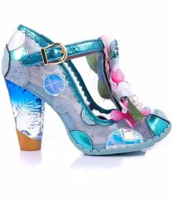 Irregular Choice Seafome Shell Queen Pumps Pink 10 Irregular Choice Seafome Shell Queen Pumps Pink
