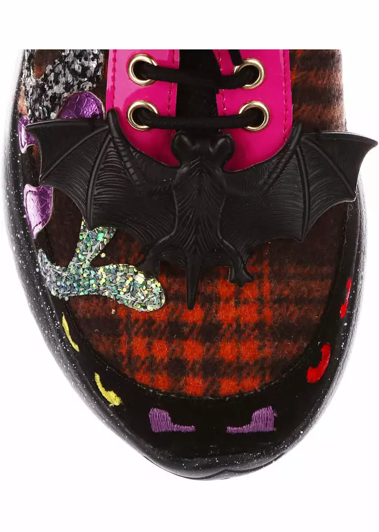 Irregular Choice Halloween Spookster Sneakers Black New In 5 Irregular Choice Halloween Spookster Sneakers Black New In