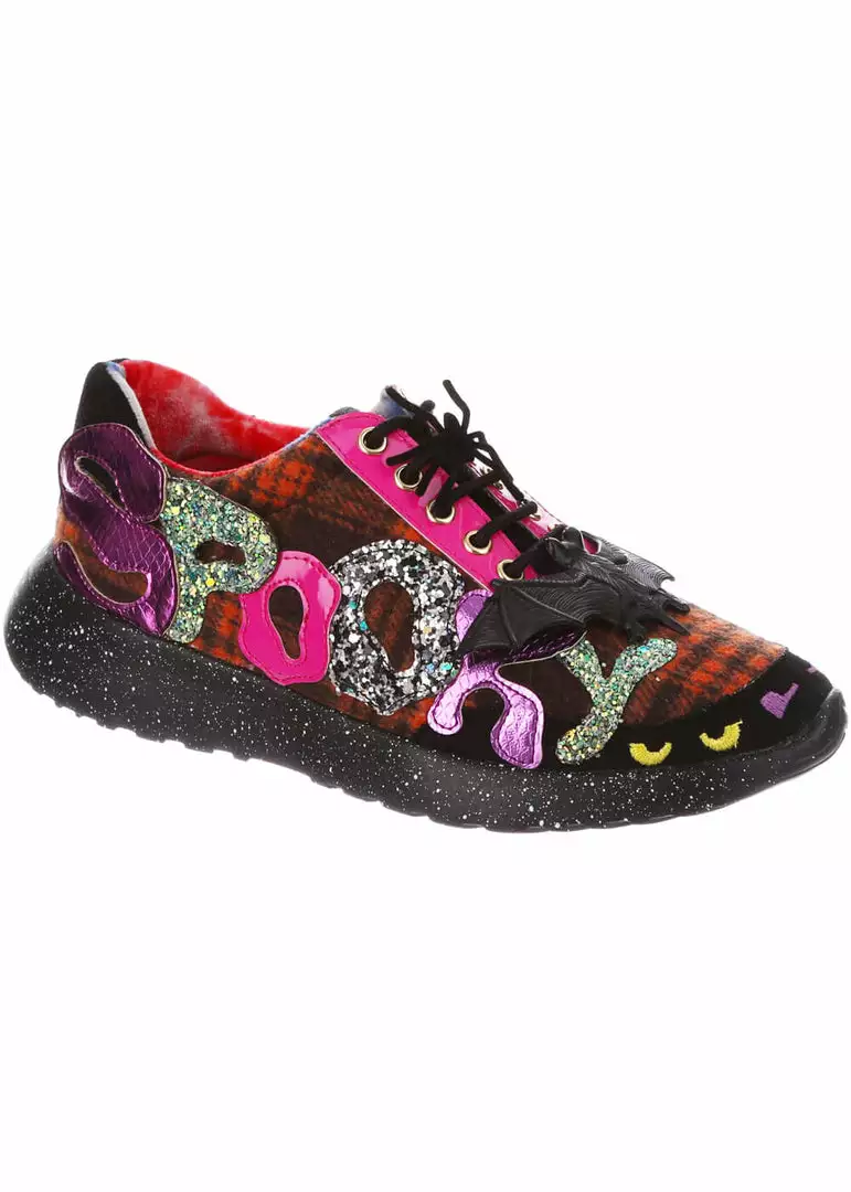 Irregular Choice Halloween Spookster Sneakers Black New In 3 Irregular Choice Halloween Spookster Sneakers Black New In