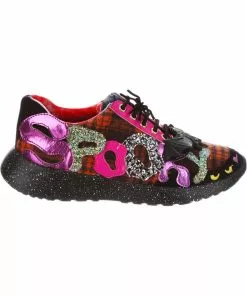 Irregular Choice Halloween Spookster Sneakers Black New In 15 Irregular Choice Halloween Spookster Sneakers Black New In