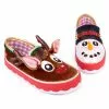 New In Irregular Choice Xmas Festive Friends Shoes