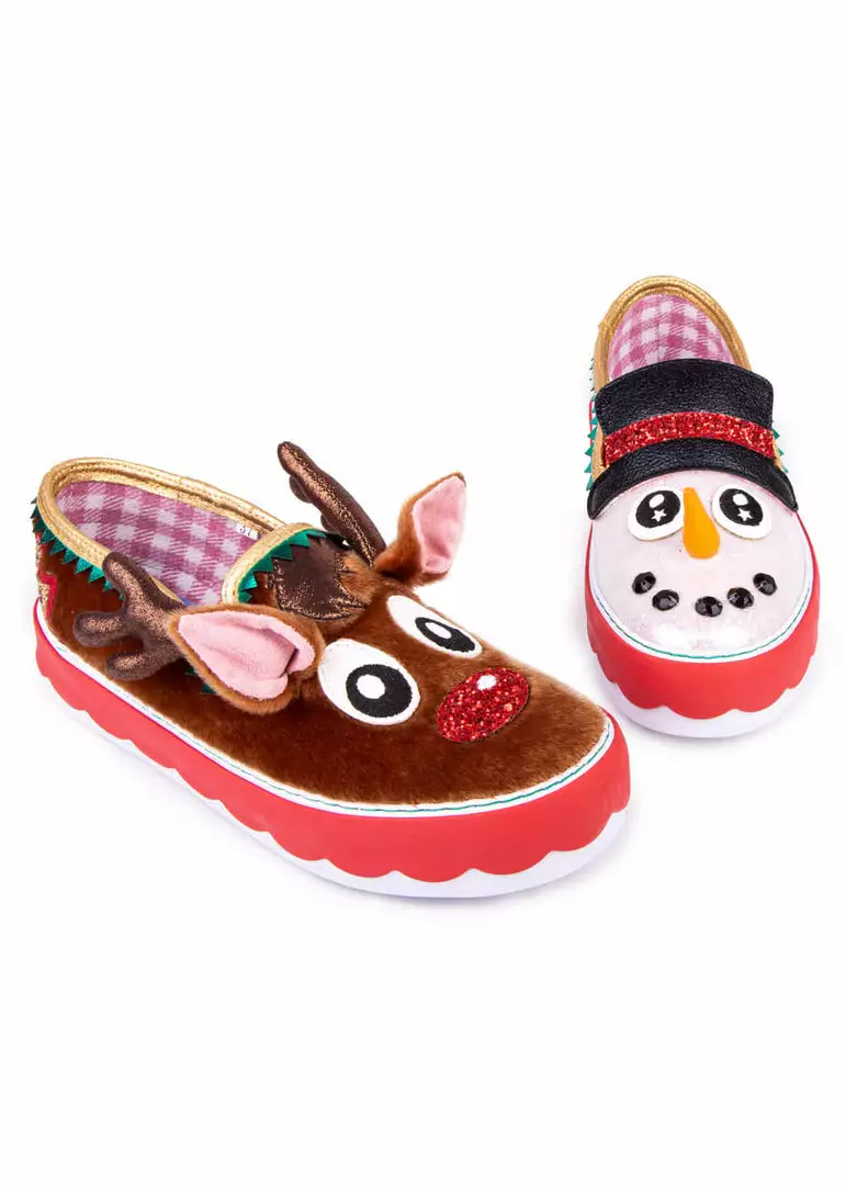 New In Irregular Choice Xmas Festive Friends Shoes 3 New In Irregular Choice Xmas Festive Friends Shoes