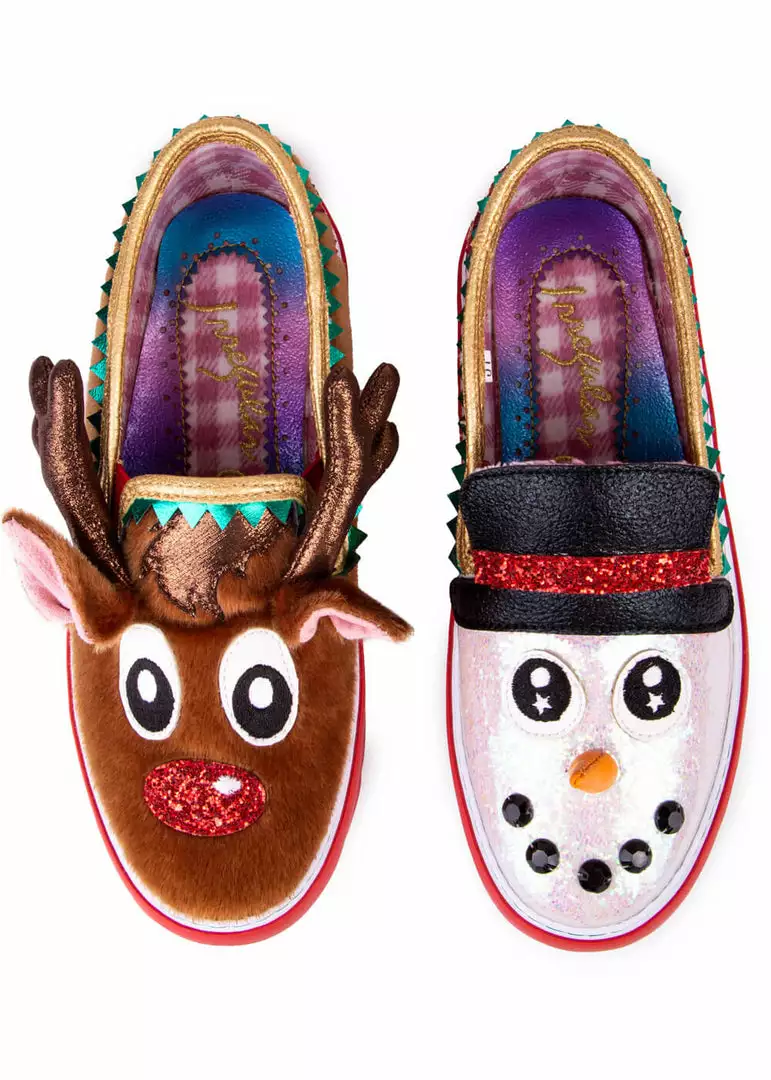New In Irregular Choice Xmas Festive Friends Shoes 4 New In Irregular Choice Xmas Festive Friends Shoes