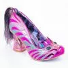 Irregular Choice Zevra 70's Pumps Zebra Pink 2 Irregular Choice Zevra 70's Pumps Zebra Pink