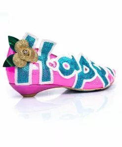 New In Irregular Choice Happy Smile Pumps Pink Blue 12 New In Irregular Choice Happy Smile Pumps Pink Blue