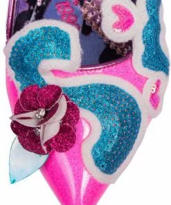 New In Irregular Choice Happy Smile Pumps Pink Blue 17 New In Irregular Choice Happy Smile Pumps Pink Blue