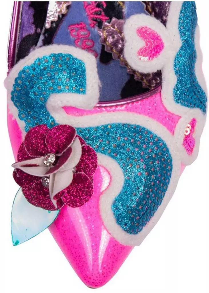 New In Irregular Choice Happy Smile Pumps Pink Blue 10 New In Irregular Choice Happy Smile Pumps Pink Blue