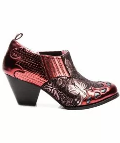 New In Irregular Choice Barbarosa Boots Bronze