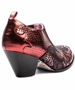 New In Irregular Choice Barbarosa Boots Bronze