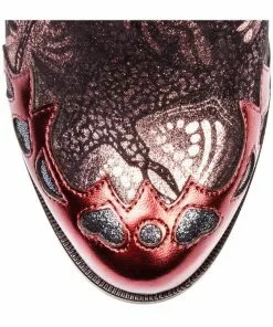 New In Irregular Choice Barbarosa Boots Bronze