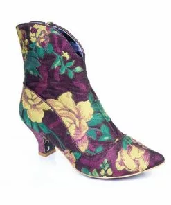 New In Irregular Choice Ms Vivacious 70's Boots Pink Yellow 10 New In Irregular Choice Ms Vivacious 70's Boots Pink Yellow