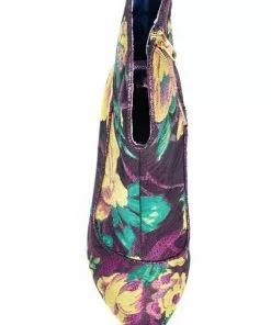 New In Irregular Choice Ms Vivacious 70's Boots Pink Yellow 11 New In Irregular Choice Ms Vivacious 70's Boots Pink Yellow