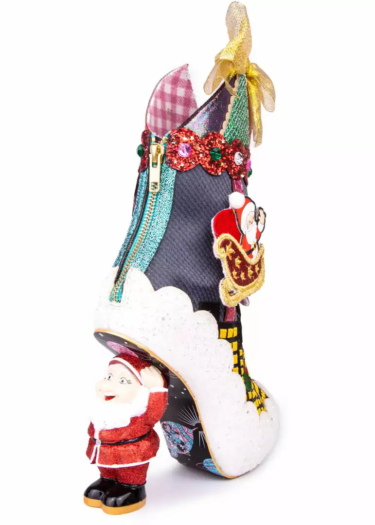 Irregular Choice Xmas Sleigh Ride Boots New In 6 Irregular Choice Xmas Sleigh Ride Boots New In