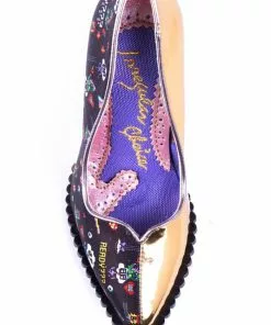 Irregular Choice Heavens Above Lightning Bolt 80's Pumps Gold New In 13 Irregular Choice Heavens Above Lightning Bolt 80's Pumps Gold New In