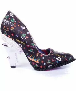 Irregular Choice Heavens Above Lightning Bolt 80's Pumps Gold New In 12 Irregular Choice Heavens Above Lightning Bolt 80's Pumps Gold New In