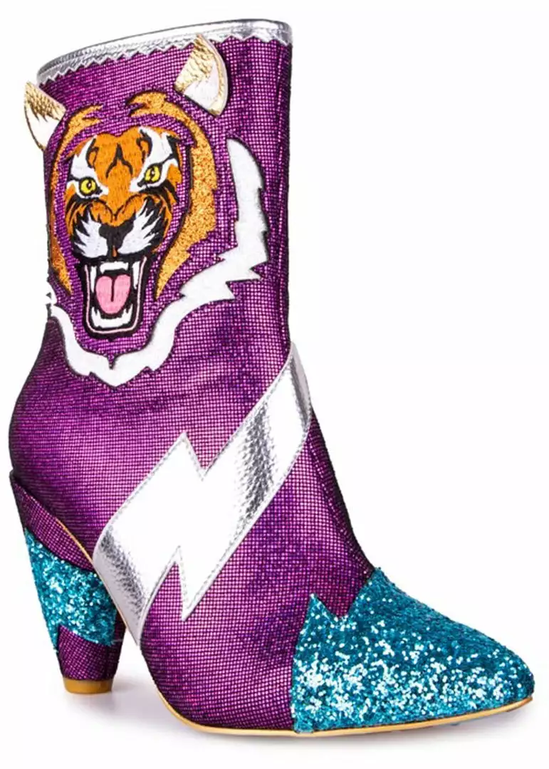 New In Irregular Choice Easy Tiger 80's Boots Pink 3 New In Irregular Choice Easy Tiger 80's Boots Pink