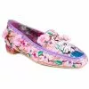 New In Irregular Choice Crane Birds Flats Peach Pink 2 New In Irregular Choice Crane Birds Flats Peach Pink