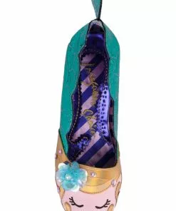 Irregular Choice Fintastic Mermaid 60's Pumps Blue New In