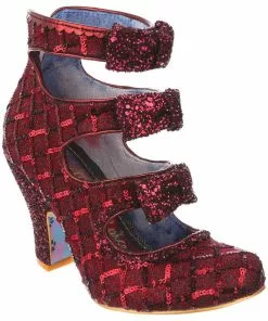 New In Irregular Choice Put A Bow On It 50's Pumps Rot