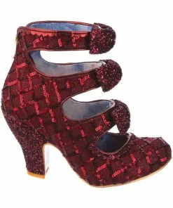New In Irregular Choice Put A Bow On It 50's Pumps Rot 10 New In Irregular Choice Put A Bow On It 50's Pumps Rot