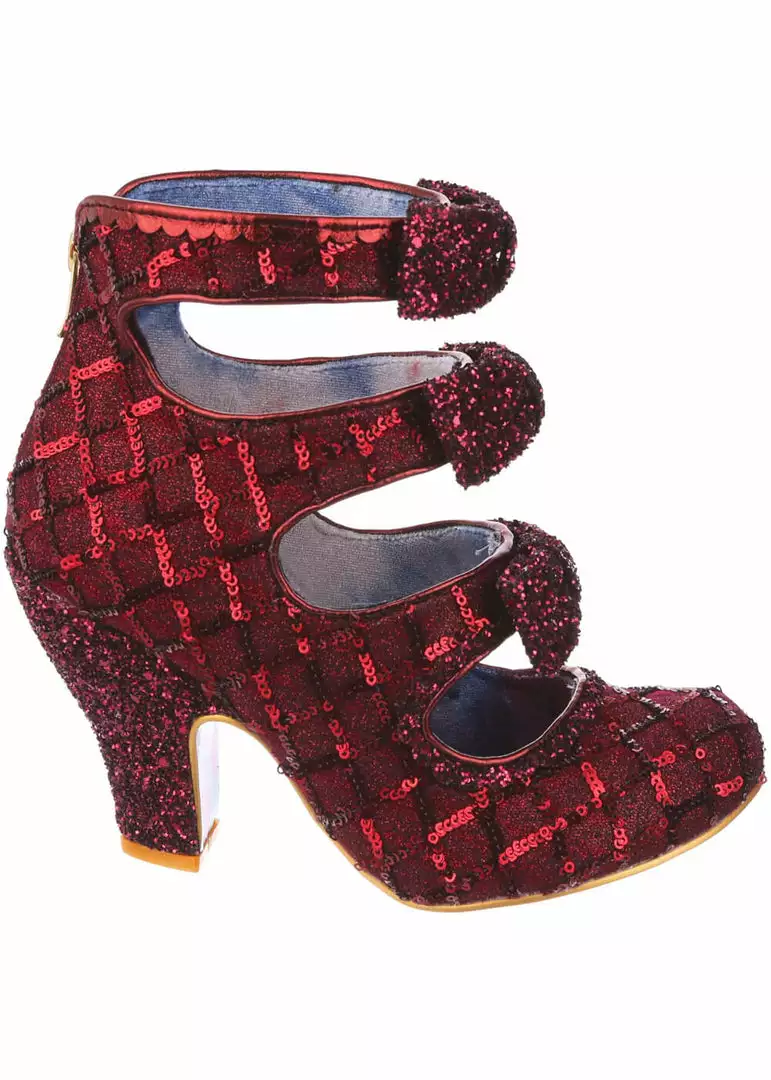 New In Irregular Choice Put A Bow On It 50's Pumps Rot 6 New In Irregular Choice Put A Bow On It 50's Pumps Rot