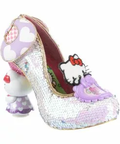 Irregular Choice X Hello Kitty Star Of The Show Heels Purple