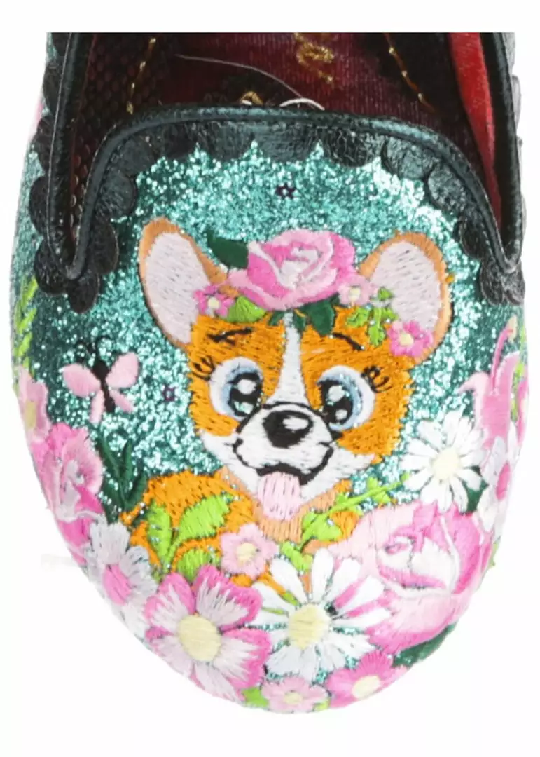 New In Irregular Choice Bougainvillea Dog Pumps Turquoise Teal 6 New In Irregular Choice Bougainvillea Dog Pumps Turquoise Teal
