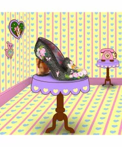 Irregular Choice Bougainvillea Dog Pumps Black 15 Irregular Choice Bougainvillea Dog Pumps Black