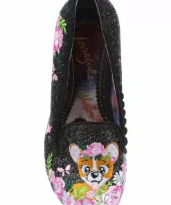 Irregular Choice Bougainvillea Dog Pumps Black 13 Irregular Choice Bougainvillea Dog Pumps Black