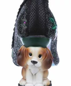 Irregular Choice Bougainvillea Dog Pumps Black