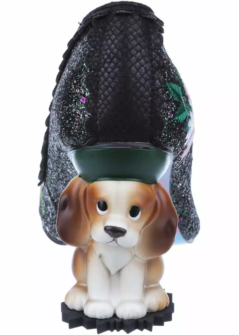 Irregular Choice Bougainvillea Dog Pumps Black 4 Irregular Choice Bougainvillea Dog Pumps Black