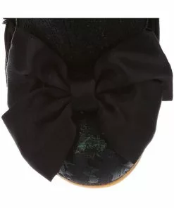 New In Irregular Choice Halloween Ghostly Waltz Boots Black