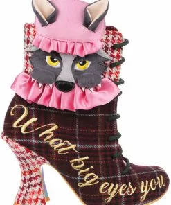 Irregular Choice Little Red 70's Boots Brown