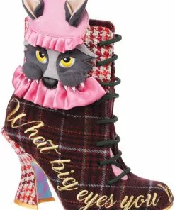 Irregular Choice Little Red 70's Boots Brown