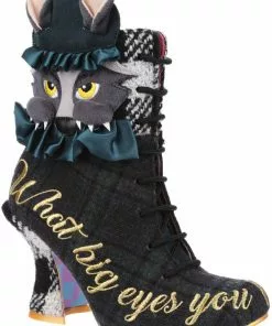 Irregular Choice Little Red 70's Boots Black