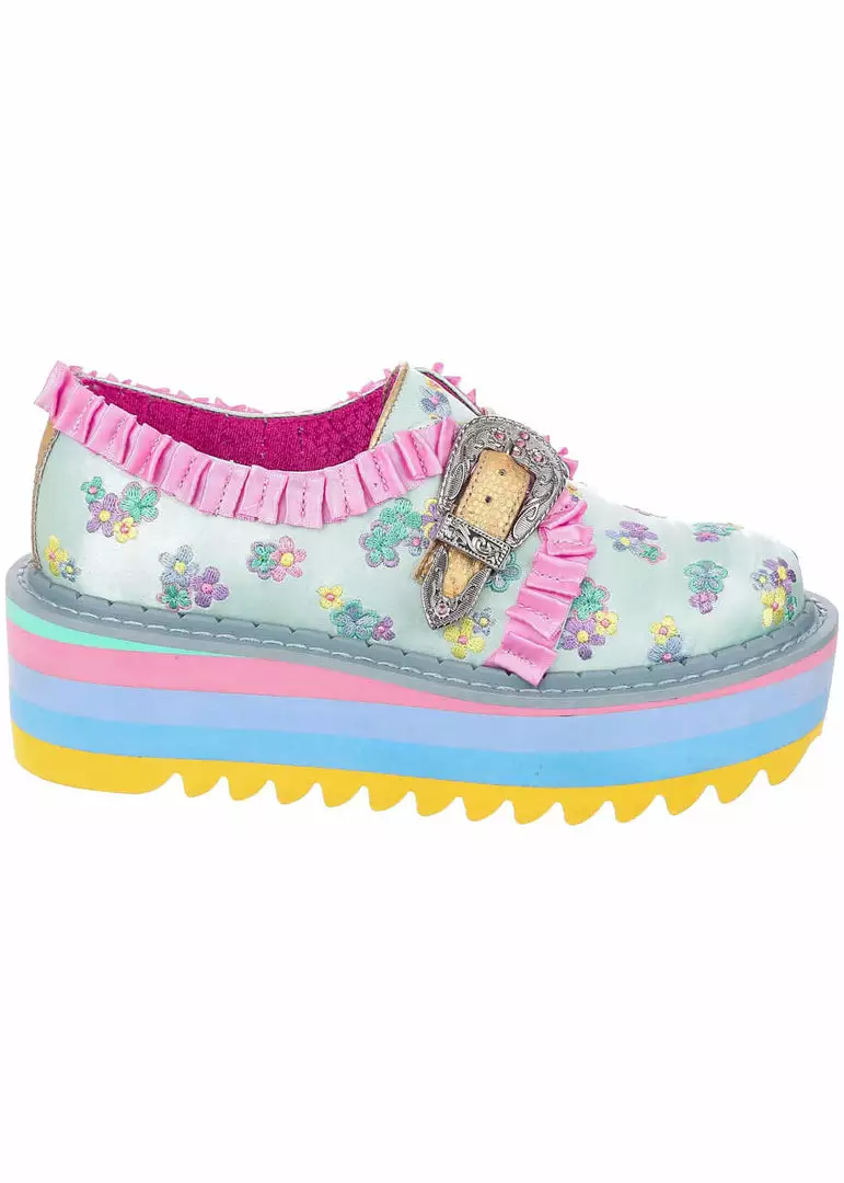 Irregular Choice So Refreshing Kawaii Shoes Pale Blue New In 4 Irregular Choice So Refreshing Kawaii Shoes Pale Blue New In