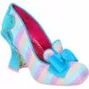 Irregular Choice Fleur De Lis 70's Pumps Blue