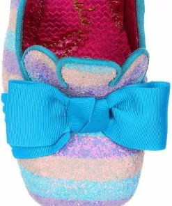 Irregular Choice Fleur De Lis 70's Pumps Blue