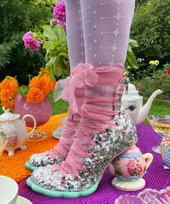 Irregular Choice High Tea Teapot Pumps Pink