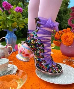 Irregular Choice High Tea Teapot Pumps Black