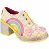Irregular Choice Rainbows And Love 60's Platform Pumps Pastels 1 Irregular Choice Rainbows And Love 60's Platform Pumps Pastels