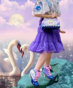 Irregular Choice Swan About Bag Blue New In