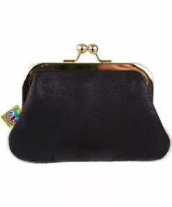 Irregular Choice Kitten Cute Cat Clip Purse Black