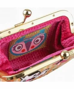 Irregular Choice Kitten Cute Cat Clip Purse Yellow