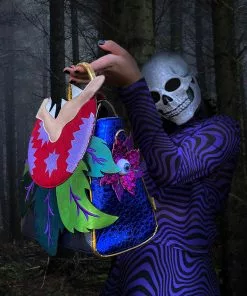 New In Irregular Choice Halloween Biting Blossom Backpack Petrol
