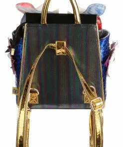 New In Irregular Choice Halloween Biting Blossom Backpack Petrol