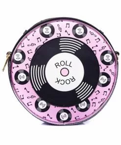 New In Irregular Choice Rocko Roller 50's Bag Pink
