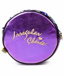Irregular Choice Rocko Roller Space Cat Bag Purple New In